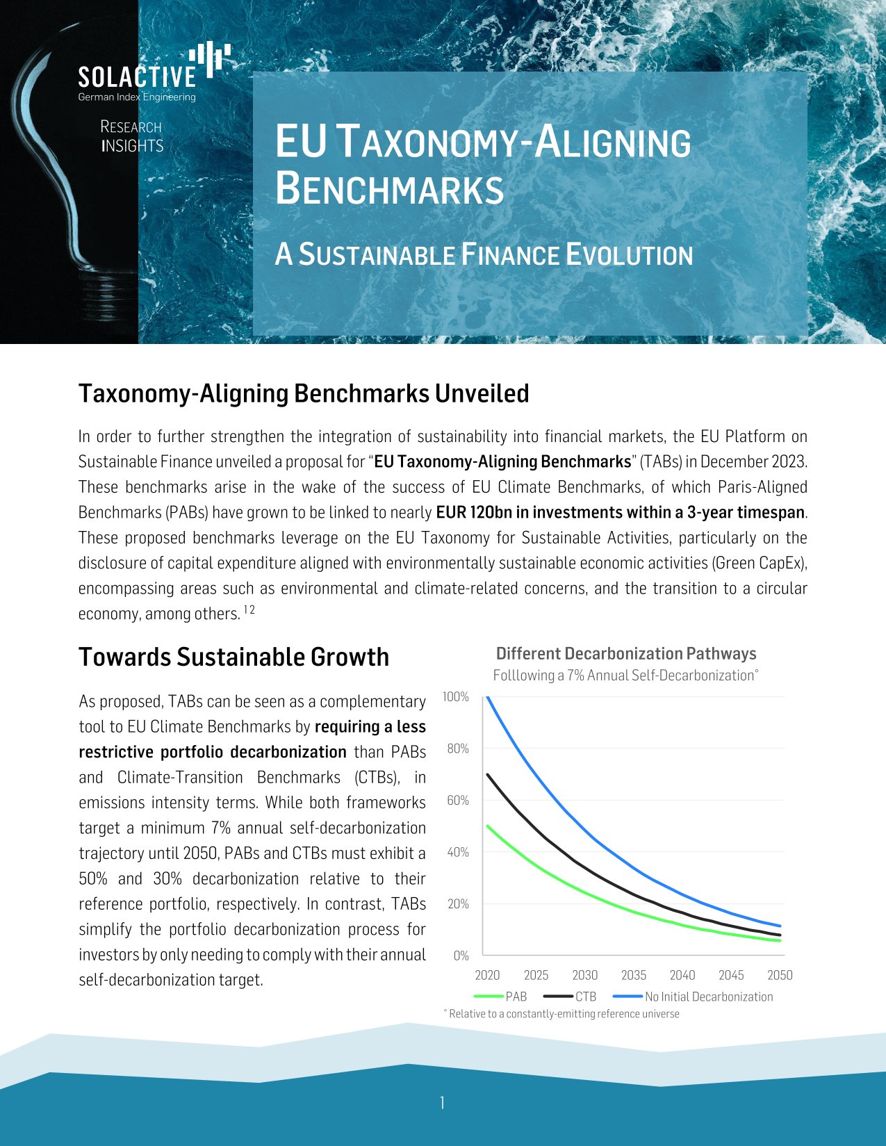 Solactive Research EU Taxonomy Aligning Benchmarks TABs solactive-research-eu-taxonomy-aligning-benchmarks-tabs